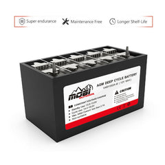 9AH 12V Heavy Duty Maintenance Free AGM Deep Cycle Battery-Off Grid Living Supplies Australia