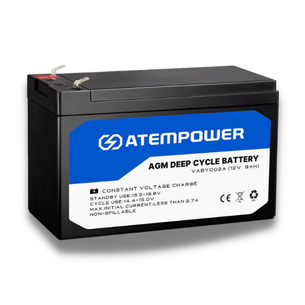 9AH 12V SLA Maintenance Free Low Discharge Rate AGM Deep Cycle Battery-Off Grid Living Supplies Australia