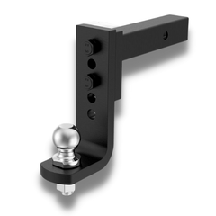 Adjustable Tow Hitch Ball Mount + Hitch Lock for Caravans / Trailer - 6000lbs Capacity-Off Grid Living Supplies Australia