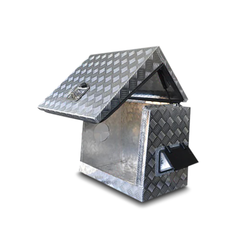 Aluminium Generator Box + Hatch & Vent - 610mm 400mm x 500mm Love My Caravan