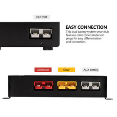 DC to DC Dual Battery System Charger Smarthub Adapter-Off Grid Living Supplies Australia