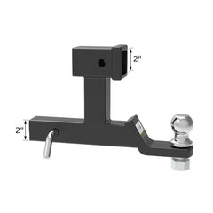 Dual Tow Hitch Ball Mount for 4x4's - 5000lbs Capacity-Off Grid Living Supplies Australia
