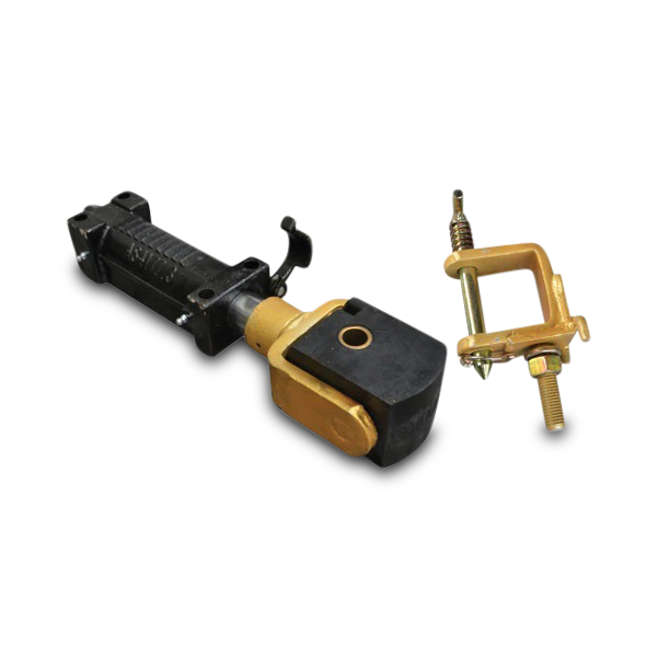 Heavy Duty Off Road Coupling in Poly Block & Hard Chrome Shaft + Car Adapter Love My Caravan