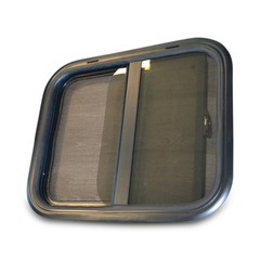 Light Tint Double Glazed Sliding Window for Caravans - 400mm x 500mm-Off Grid Living Supplies Australia