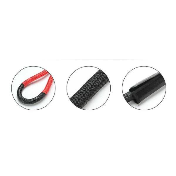 Recovery Tow Snatch Strap + Carry Bag - 22mm x 9m Love My Caravan