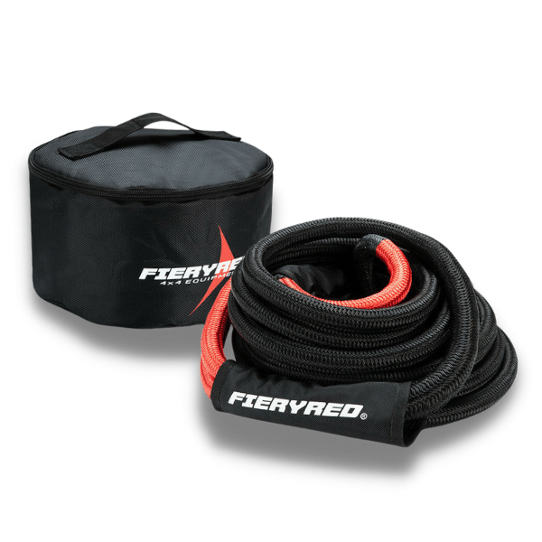 Recovery Tow Snatch Strap + Carry Bag - 22mm x 9m Love My Caravan
