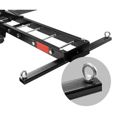 Steel Motorcycle Carrier for Cars with 2” Hitch Receiver with 4x Extra Tie Down Points-Off Grid Living Supplies Australia