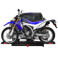 Steel Motorcycle Carrier for Cars with 2” Hitch Receiver Love My Caravan