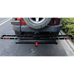Steel Motorcycle Carrier for Cars with 2” Hitch Receiver Love My Caravan