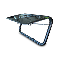 Tinted Double Acrylic Borderless Glazed Pop Out Window for Caravans - 1100mm x 450mm-Off Grid Living Supplies Australia