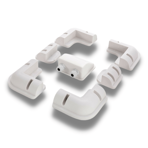 Universal Solar Panel Mounting Brackets for Caravans / RVs - Set of 7-Off Grid Living Supplies Australia